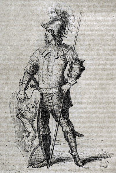 Visigothic Hispania - Goth prince, 1852.   Creator: Unknown.