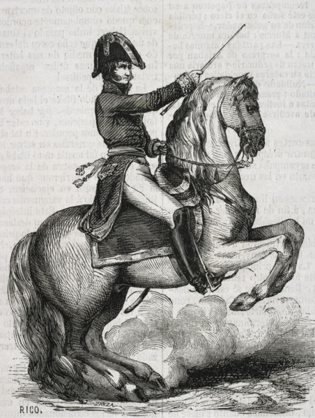 Pedro Villacampa Maza de Lizana, (1776-1854), Spanish military of noble origin, 1853.  Creators: Pedro Villacampa, Bernardo Rico.
