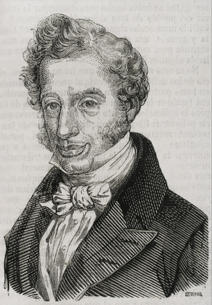 Francisco Martínez de la Rosa, (1787-1862), Spanish statesman and dramatist, 1853. Creator: José Severini.