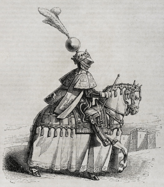 King John II wearing battle uniform, 15th century, 1852.  Creator: Unknown.