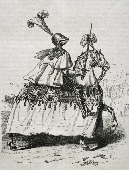 Don Alvaro de Luna wearing battle uniform, 1852.  Creator: Unknown.