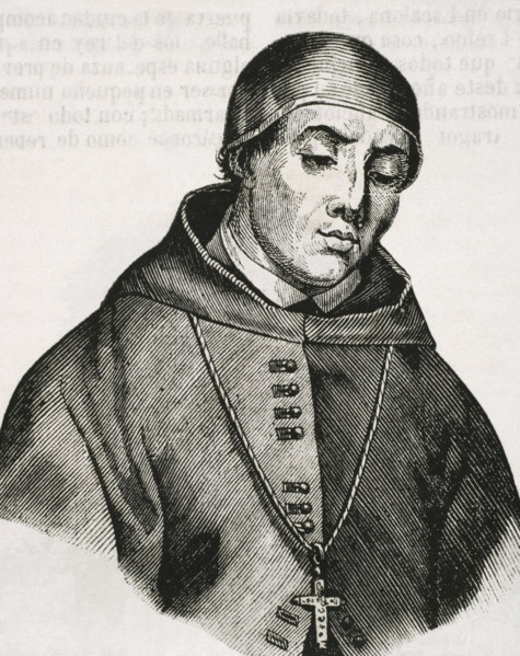 Alonso Fernandez de Madrigal, known as Alonso Tostado, (1410-1455), Spanish clergyman..., 1852.  Creator: Unknown.