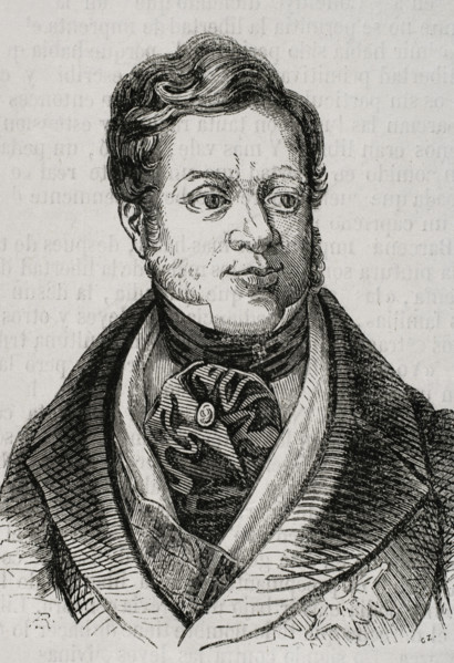 José María Queipo de Llano, (1786-1843), Count of Toreno and viscount of Matarrosa, 1853.  Creator: Unknown.