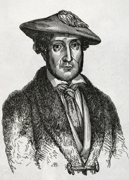 Martin Zurbano, known as Martin Varea, (1788-1845), Spanish liberal military, 1853.  Creator: Unknown.