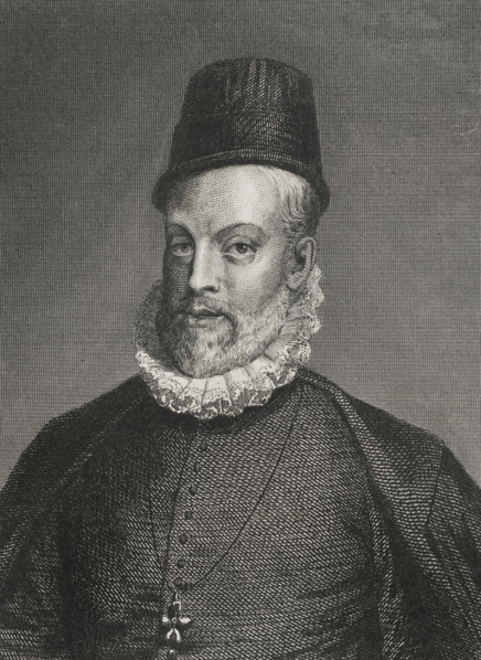Philip II, (1527-1598), King of Spain (1556-1598), 1856.  Creator: Charles Geoffroy.