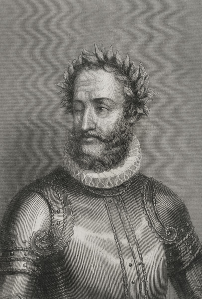Luis Vaz de Camoes, (1524-1580), Portuguese writer and poet, 1856. Author of "Os Lusiadas" (1572). Creator: Charles Geoffroy.