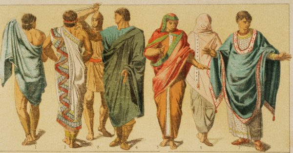Etruscan Clothing, 1881.  Creator: Unknown.