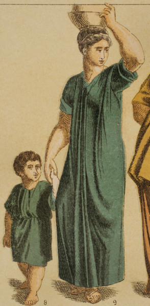 Roman Age Costume, 1881.  Creator: Unknown.