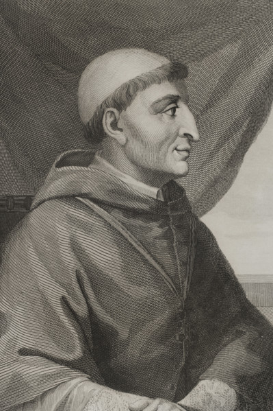 Francisco Ximénez de Cisneros, known as Cardinal Cisneros, (1436-1517), 1853.  Creator: Antonio Roca Sallent.