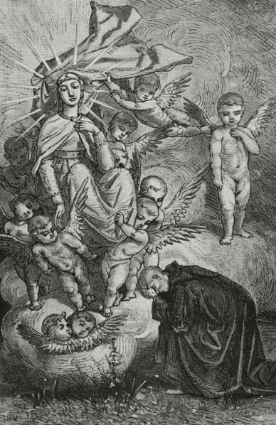 The Divine Comedy, (1307-1321): Purgatory, 1888.  Creator: Jean Edouard Dargent.