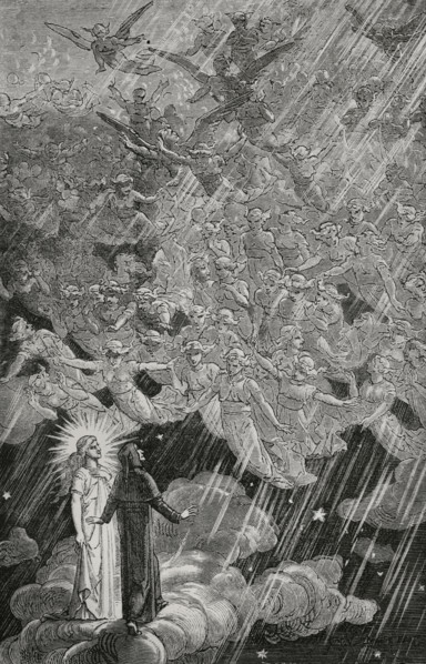 The Divine Comedy, (1307-1321): The Paradise, 1888.  Creator: Jean Edouard Dargent.