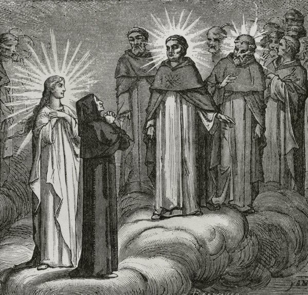 The Divine Comedy, (1307-1321): The Paradise, 1888.  Creator: Jean Edouard Dargent.
