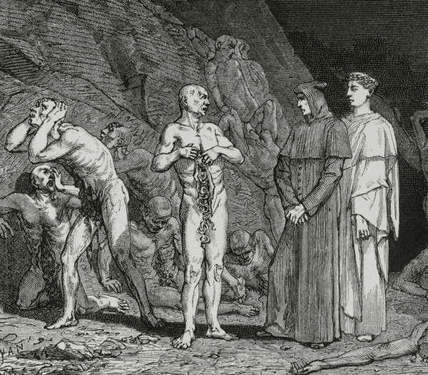 The Divine Comedy, (1307-1321): Inferno (Hell), 1888. Creator: Jean Edouard Dargent.