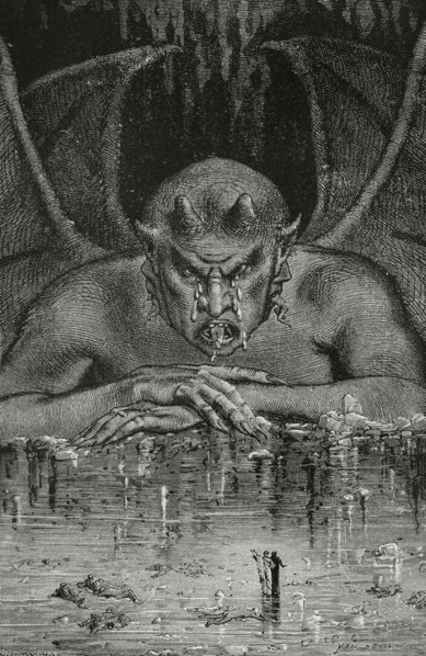 The Divine Comedy, (1307-1321): Inferno (Hell), 1888. Creator: Jean Edouard Dargent.