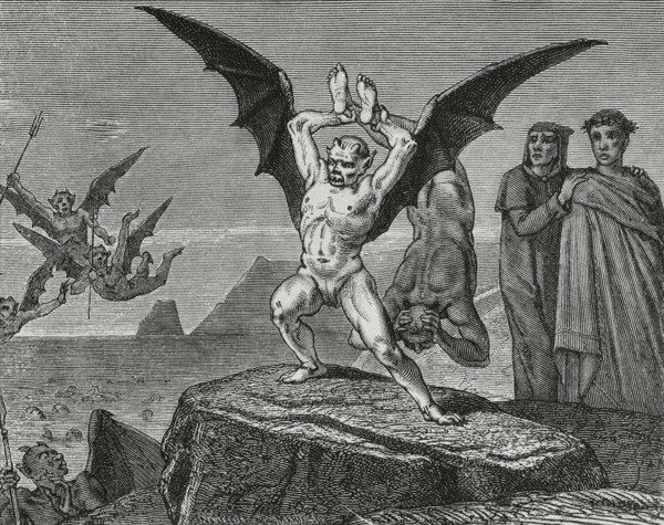 The Divine Comedy, (1307-1321): Inferno (Hell), 1888. Creator: Jean Edouard Dargent.
