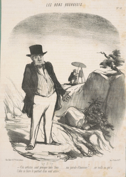 Ces artistes sont presque tous fous..., August 27, 1847.  Creator: Honore Daumier.