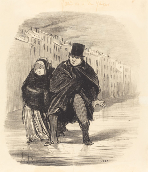 Tu m'reprendras encore toi..., 1848.  Creator: Honore Daumier.