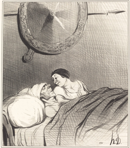 Ulysse et Pénélope, 1842. Creator: Honore Daumier.