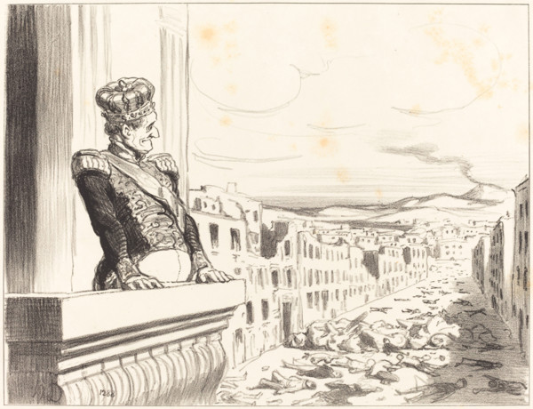 Le Roi de Naples, c1848. Creator: Honore Daumier.