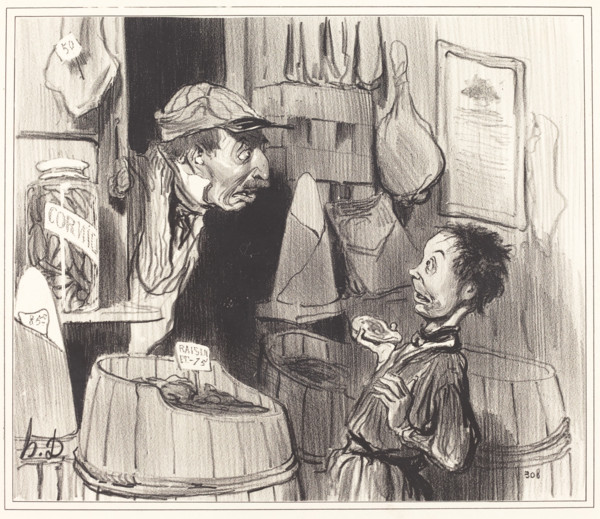 Épicier citoyen, guerrier pur et sans tache..., 1841. Creator: Honore Daumier.