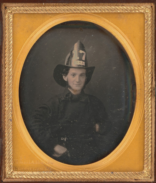 Attributed Portrait of Nathaniel Currier, about 1858. Creator: Charles Henry Williamson.
