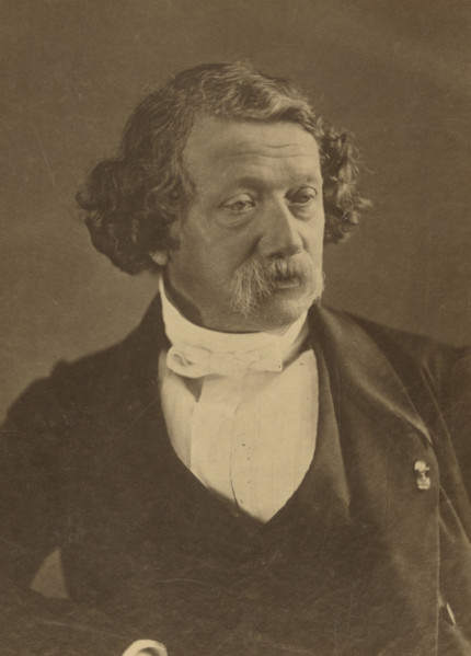 Philippe-Auguste Jeanron, negative 1860-1861; print about 1890. Creators: Nadar, Paul Nadar.