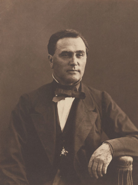 Portrait of man, 1860-1861.  Creator: Nadar.