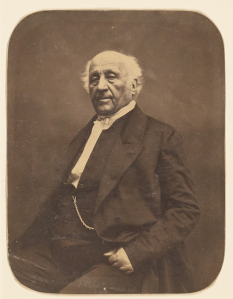 Dr. Petroz, homéopathe, 1855-1859. Creator: Nadar.