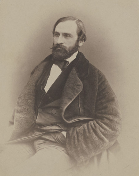 Gustave Naguet, publiciste, 1855-1859. Creator: Nadar.
