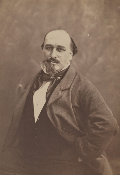 A. Ponroy, auteur dramatique, 1860-1861. Creator: Nadar.