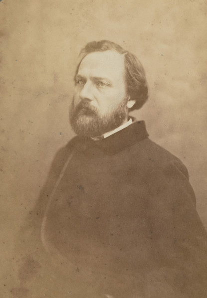 Pierre Zaccone, romancier, 1855-1859. Creator: Nadar.