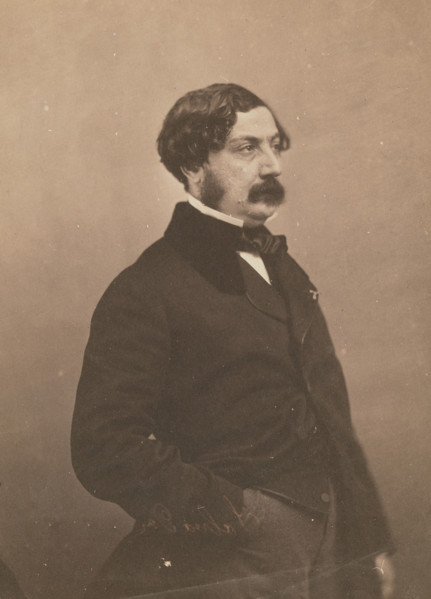 Salvador, financier, 1855-1859. Creator: Nadar.