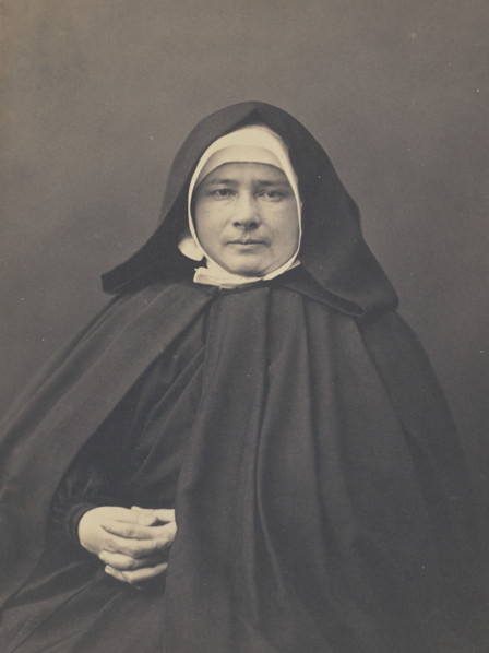 Marie Jamet, Mother Superior of Little Sisters of the Poor, 1860-1865. Creator: Nadar.