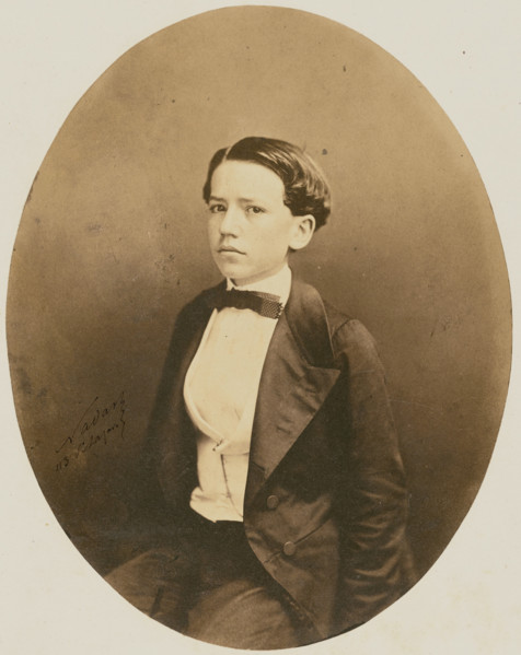 Young Boy, 1865-1869. Creator: Nadar.