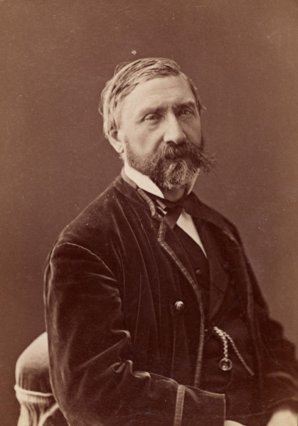 Leleux, peintre, 1861-1869. Creator: Nadar.