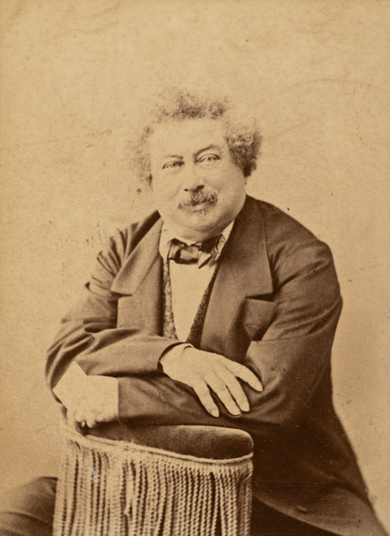 Alexandre Dumas père, negative about 1862; print after 1889. Creators: Nadar, Paul Nadar.