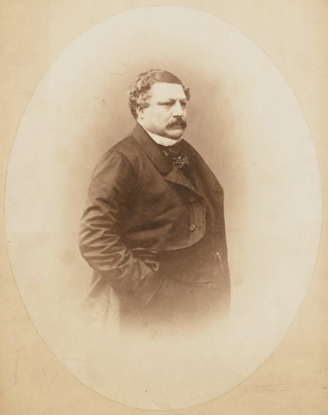 Baron Brisse, 1855-1859. Creator: Nadar.