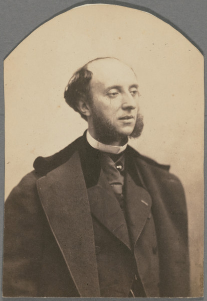 Julien Turgan, journaliste (Le Moniteur), 1855-1859. Creator: Nadar.