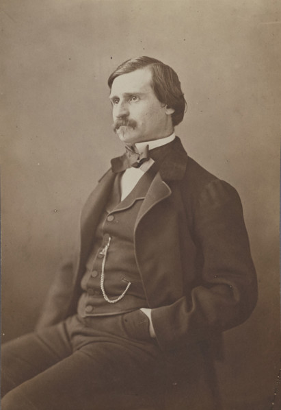 Henri Nicolle, homme de lettres, 1860-1861. Creator: Nadar.