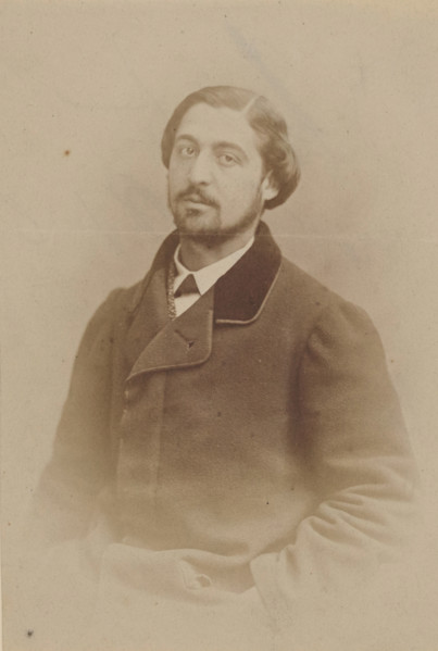 Eugène Paz, journaliste, 1855-1859. Creator: Nadar.