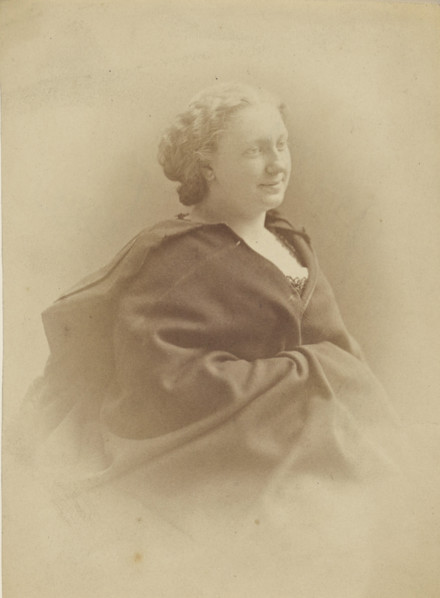 Mme De la Fizehere, 1855-1859. Creator: Nadar.