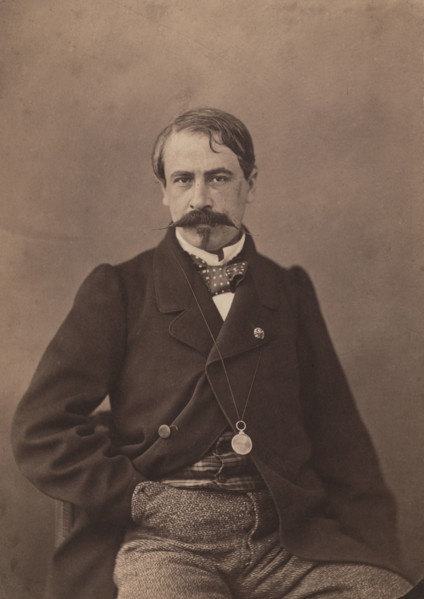 Auguste Vitu, journaliste, 1860-1861. Creator: Nadar.