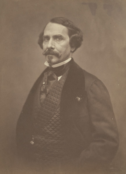 Jules Lecomte, journaliste, 1855-1859. Creator: Nadar.
