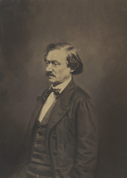 Antony Deschamps, 1855-1859. Creator: Nadar.