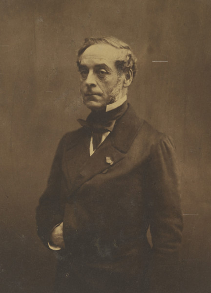 Ernest Legouvé, littérateur, 1855-1859. Creator: Nadar.