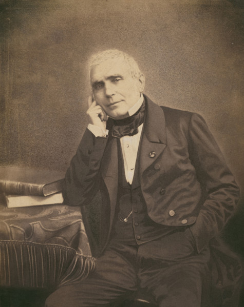 Eugène Scribe, negative 1855-1859; print 1860-1869. Creator: Nadar.
