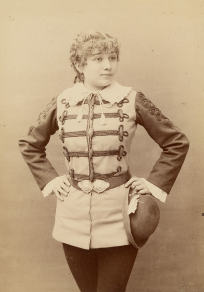 Marguerite Ugalde, 1883. Creator: Paul Nadar.