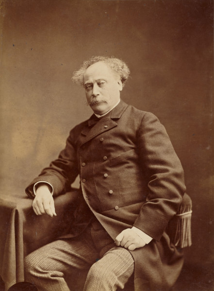 Alexandre Dumas, fils, c1886. Creator: Paul Nadar.