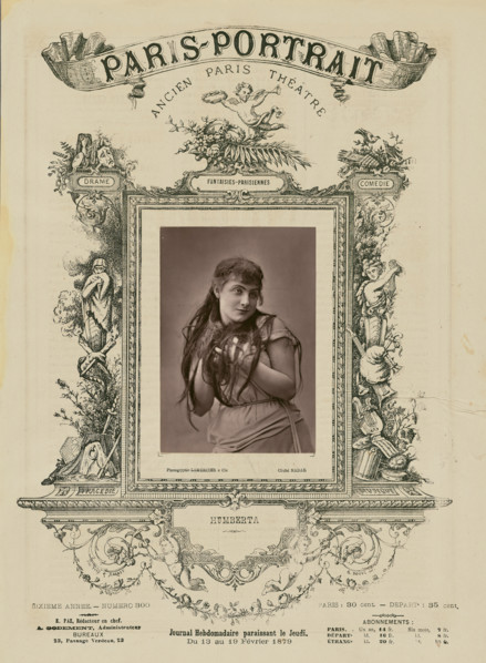 Humberta/ Fantasies Parisiennes, 1879. Creator: Paul Nadar.