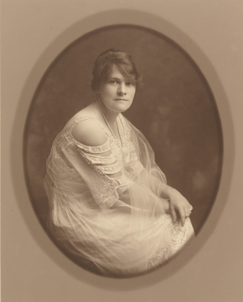Portrait of a Woman, 1915. Creator: William H Ernsberger.